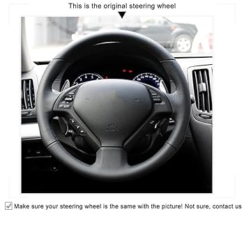 Amazon.com: Loncky Beige Genuine Leather Custom Fit Steering